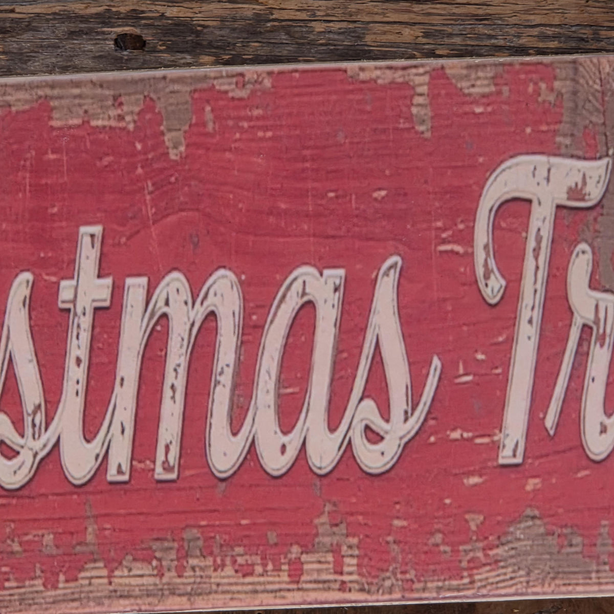 O Christmas Tree Wood Sign | Rustic Farmhouse Holiday Decor (13x5")