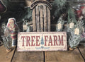 Handmade Tree Farm Wood Sign | Rustic Farmhouse Christmas Decor (13x5)