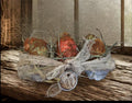 Primitive Easter Egg Carton Decor | Cinnamon Grunged Eggs | Rustic Farmhouse Spring Accent
