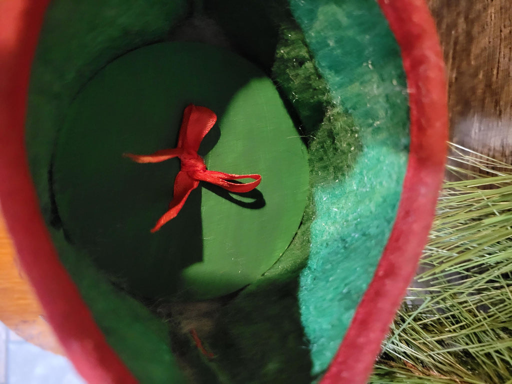 Primitive Elf Boot Candy Holder | Farmhouse Christmas Decor | Santa Helper Boot | Rustic Holiday Shelf Decor