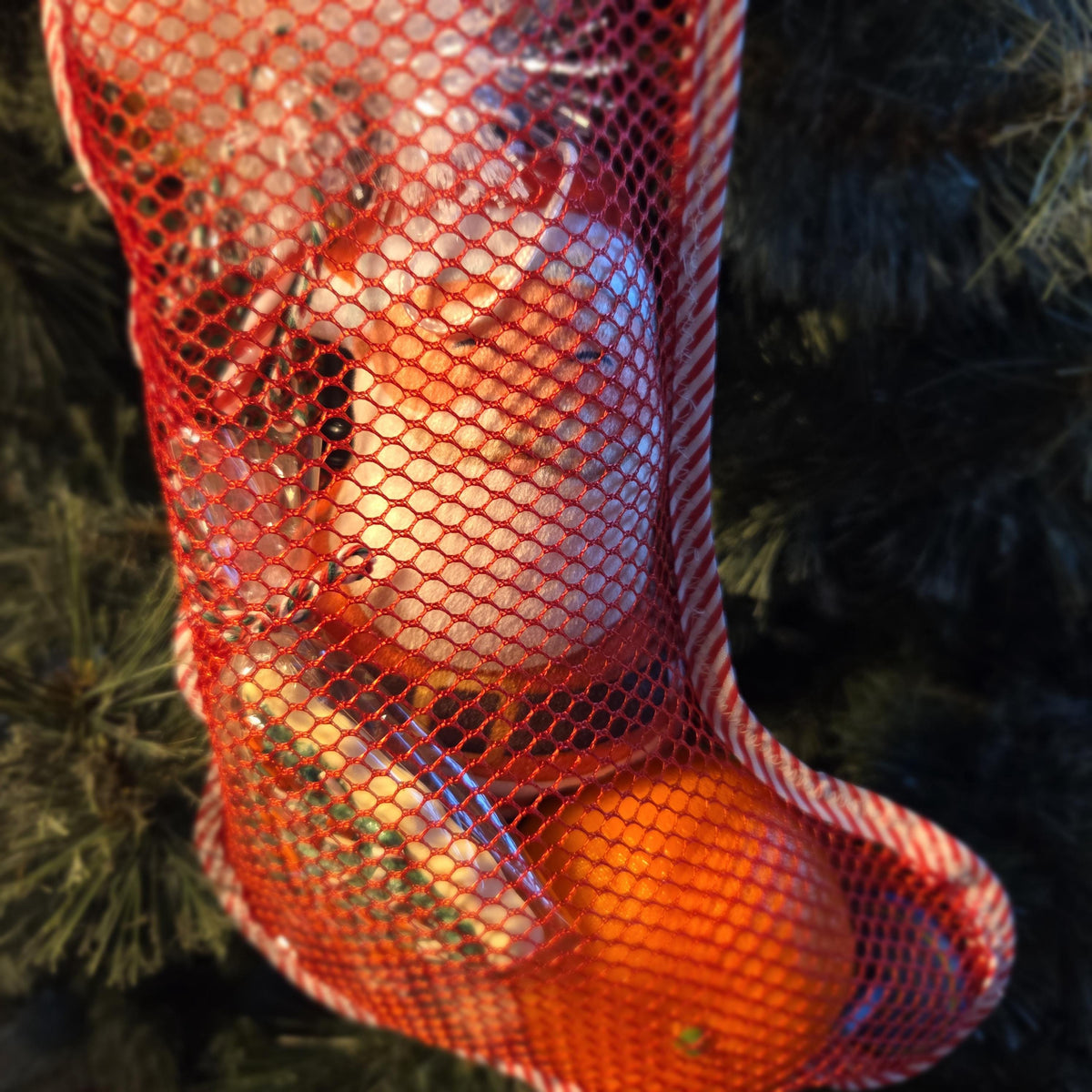 Vintage-Inspired Filled Christmas Stocking, Nostalgic Toys, 18 Inch Santa Stocking (Handmade)