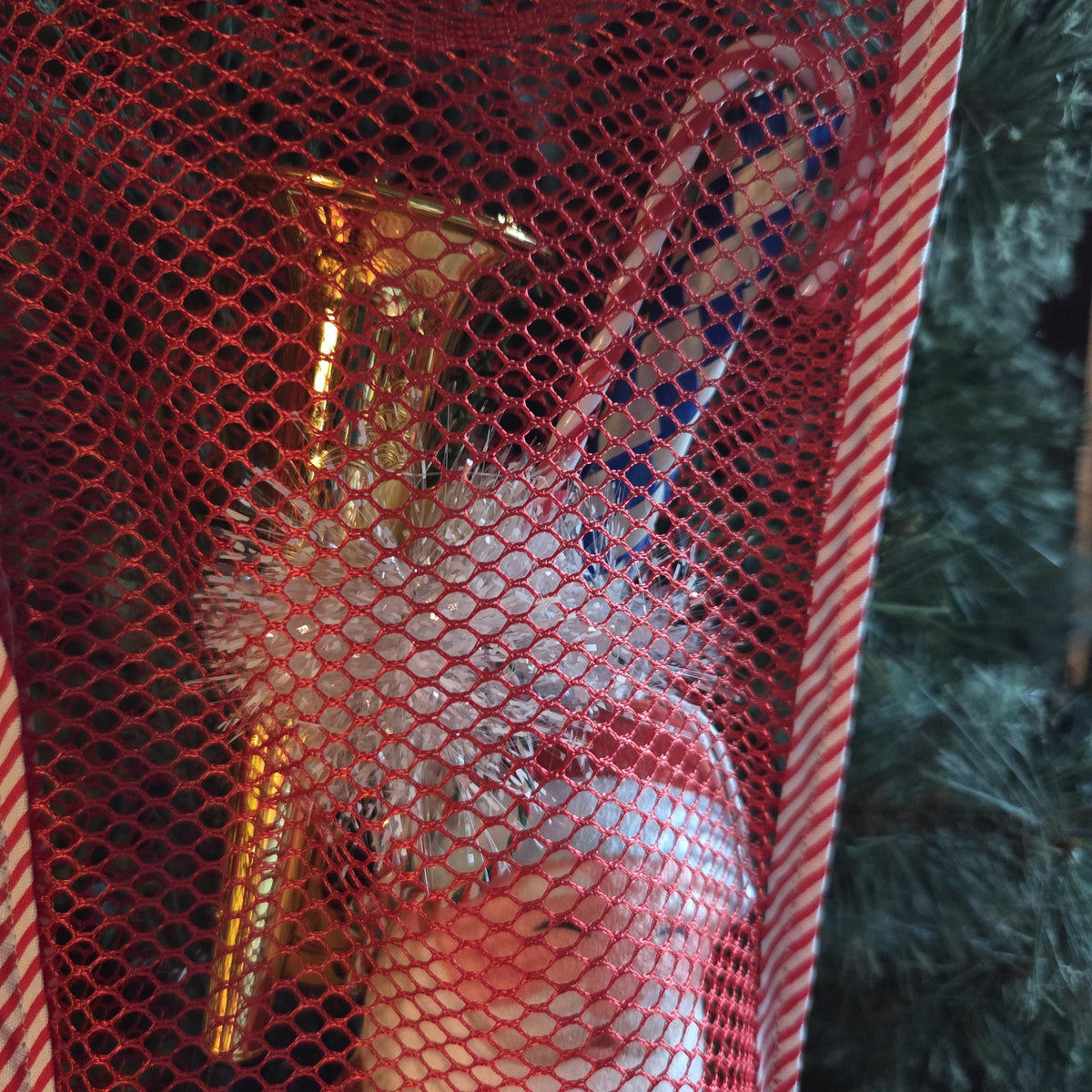 Vintage-Inspired Filled Christmas Stocking, Nostalgic Toys, 18 Inch Santa Stocking (Handmade)